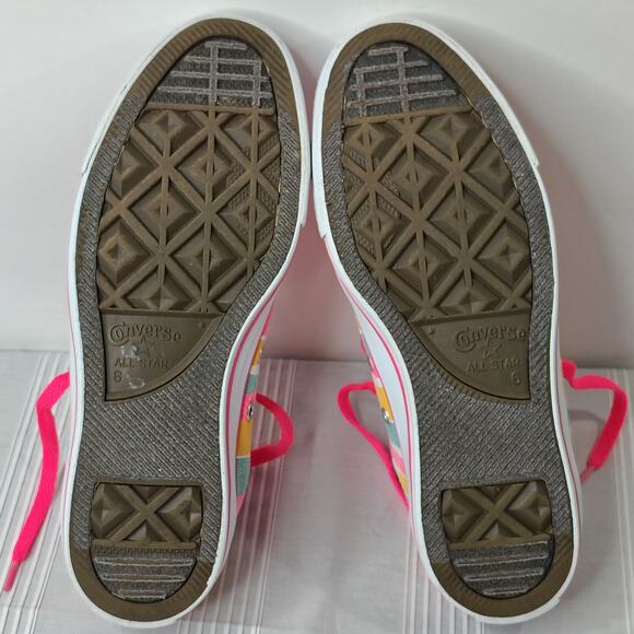 Converse Chuck Taylor Rainbow Stripe Sneakers Women's Size‎ 8 - Picture 7 of 13